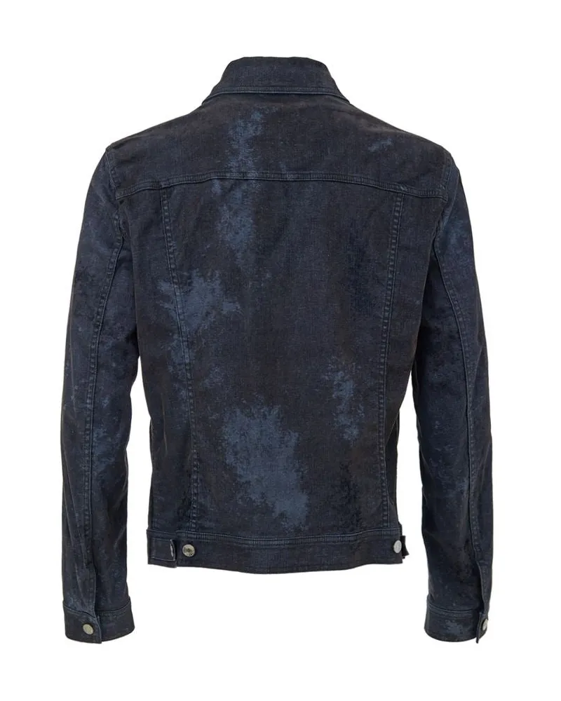 Dolce & Gabbana Men's Gray Cotton Denim Jacket Clothing Navy