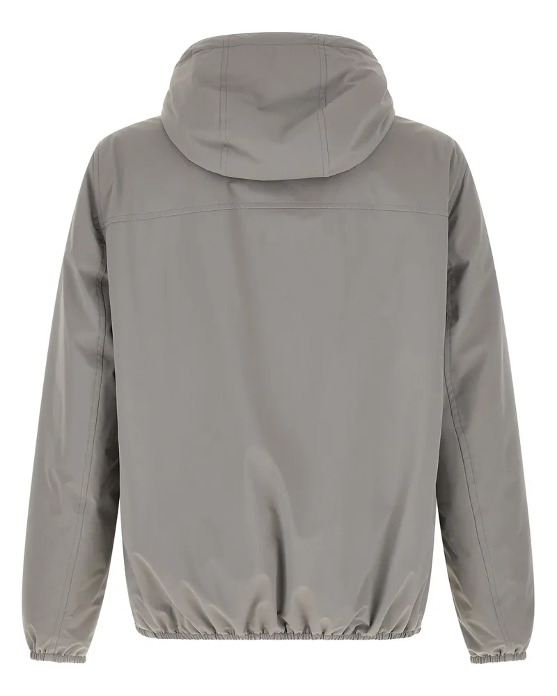 Brunello Cucinelli Padded Windproof Jacket — Gray Gray