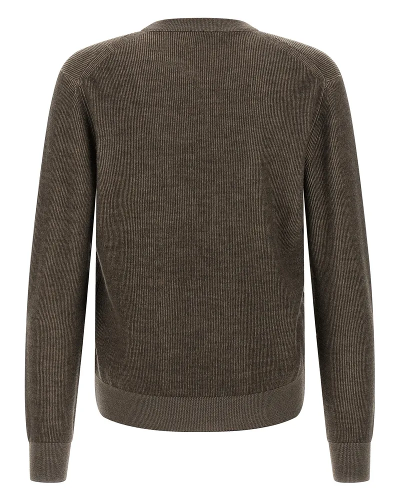 Brioni Men's Brown Cashmere Cardigan Clothing Brown