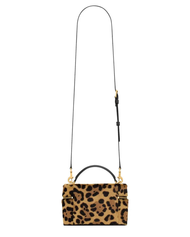 Saint Laurent Vanity Gaby Shoulder Bag — Brown Brown
