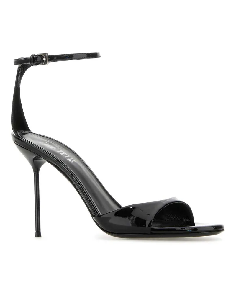 Paris Texas Women's Black Leather Lidia Sandals Sandali Black