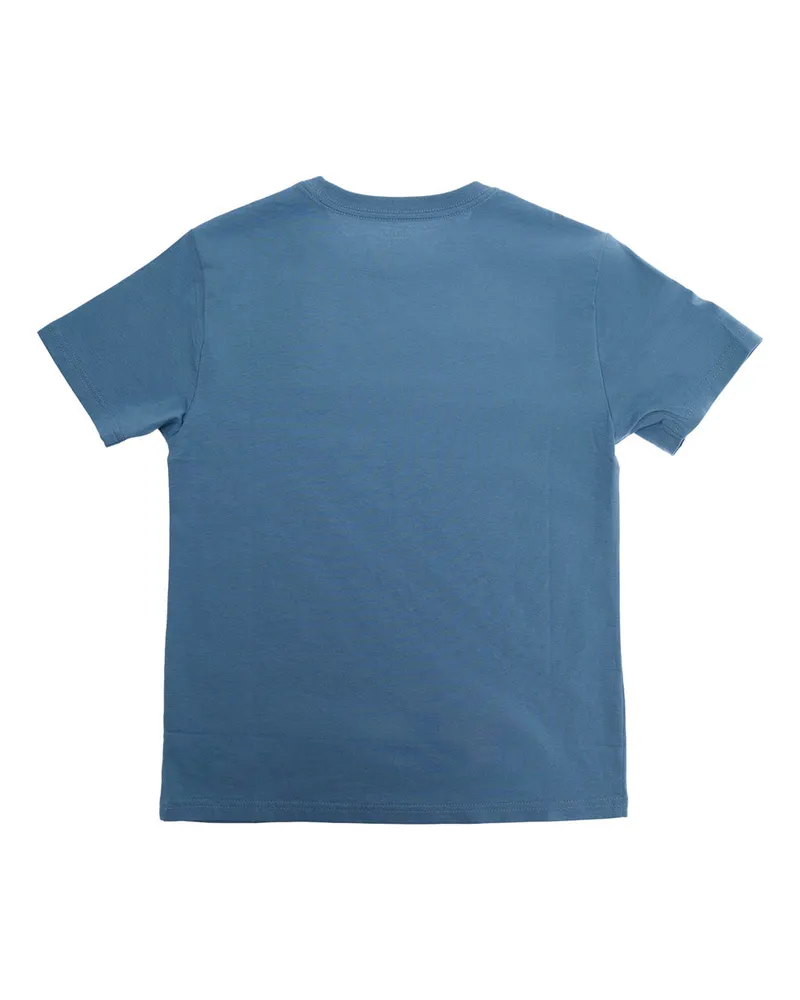 Ralph Lauren Logo-Embroidered Cotton T-Shirt — Blue Blue