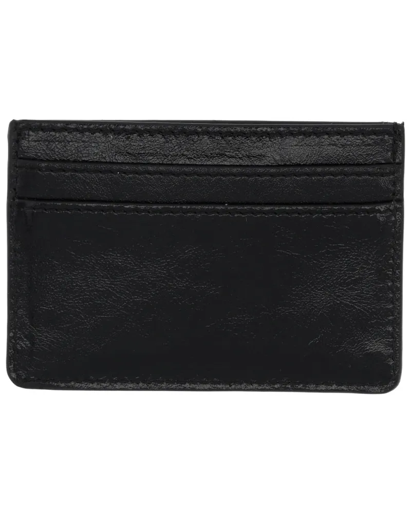Marine Serre Logo Card Case — Black Black