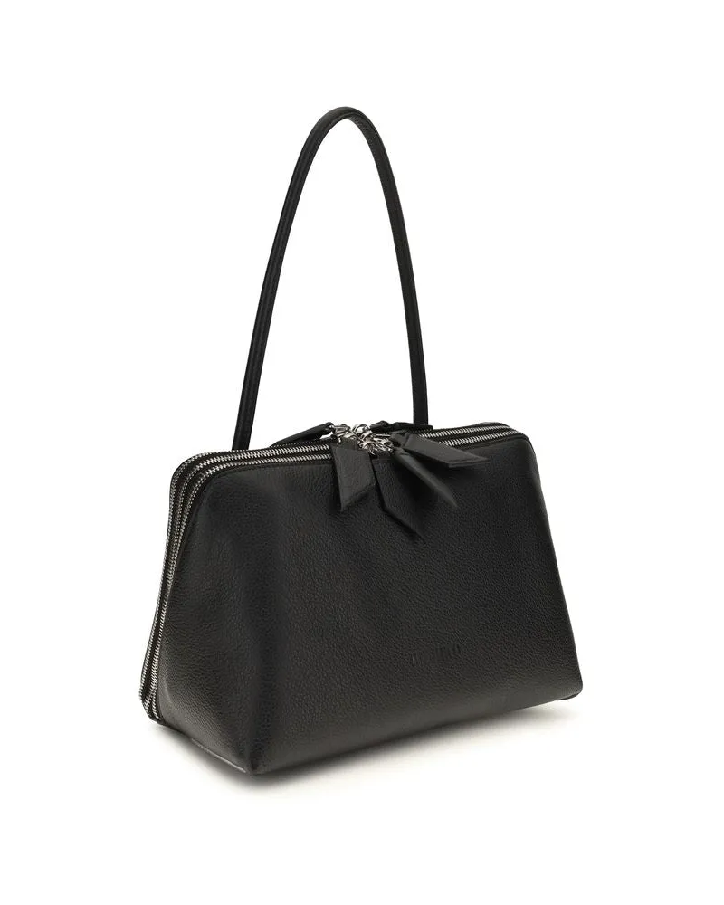 ATTICO Shoulder Bag — Black Black