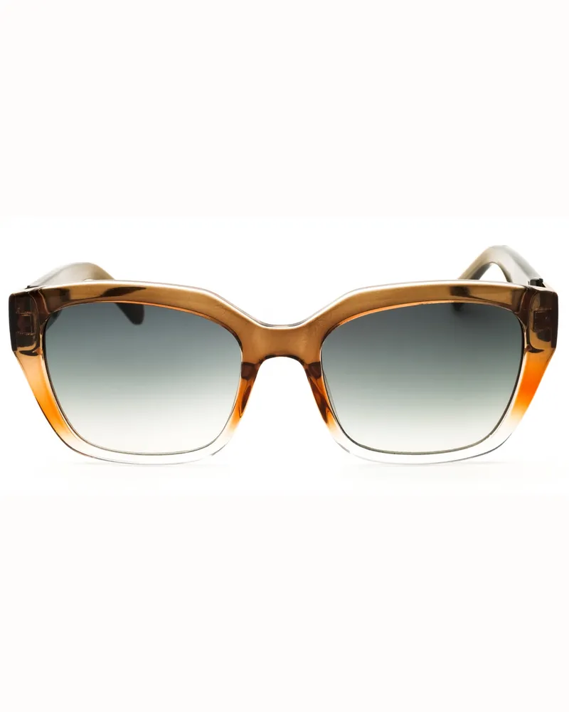 Fossil Women's Fos 2139-G-S Sunglasses One Color Brown