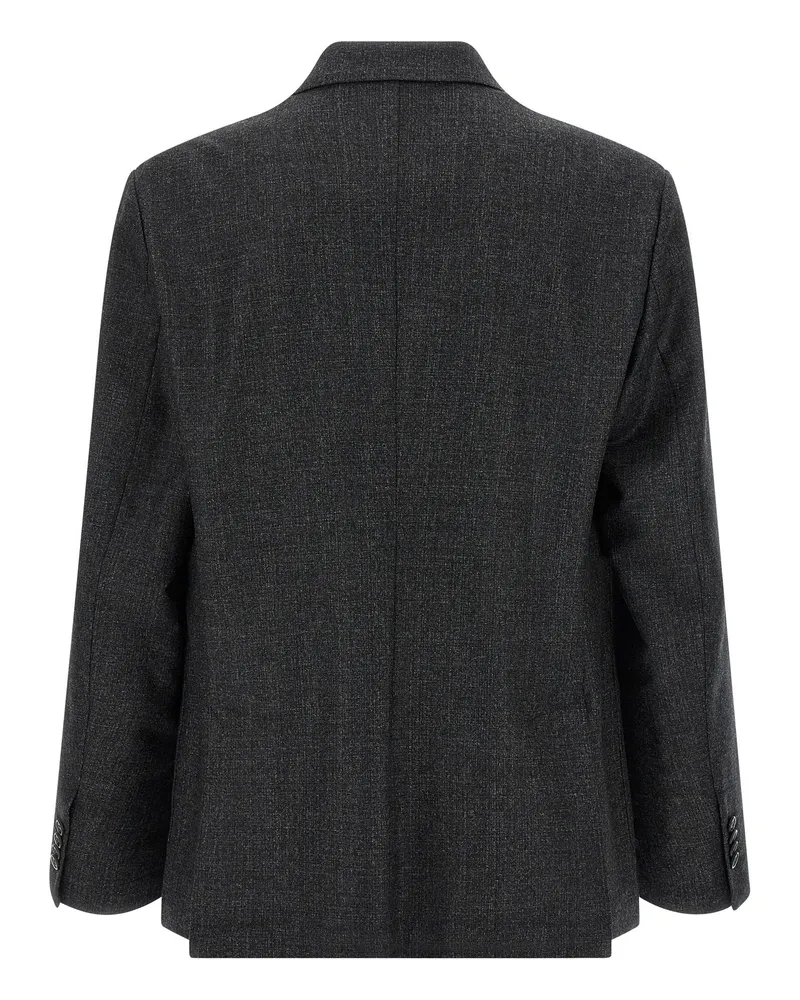 BARENA Doria Blazer — Charcoal Charcoal