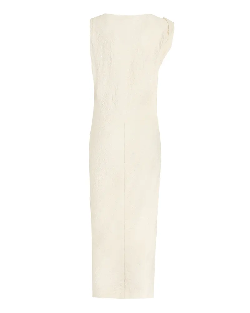Isabel Marant Women's Franzy Cotton-Blend Dress Ecru Ecru