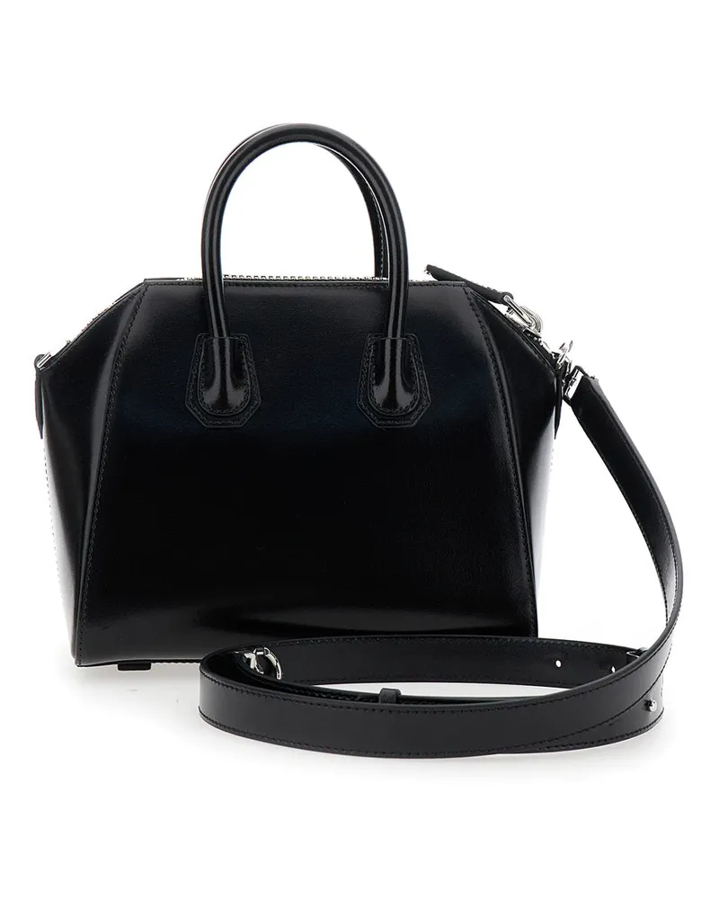 Givenchy Women's Handbag Antigona Black Leather Calf Handbags Hand Bags Black