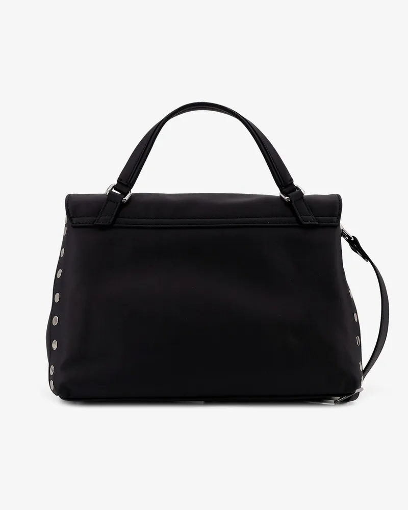 Zanellato Women's Crossbody Bag Postina S Leather Black Shoulder Black