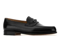 Men's Lopez Loafer Black Leather Rubber