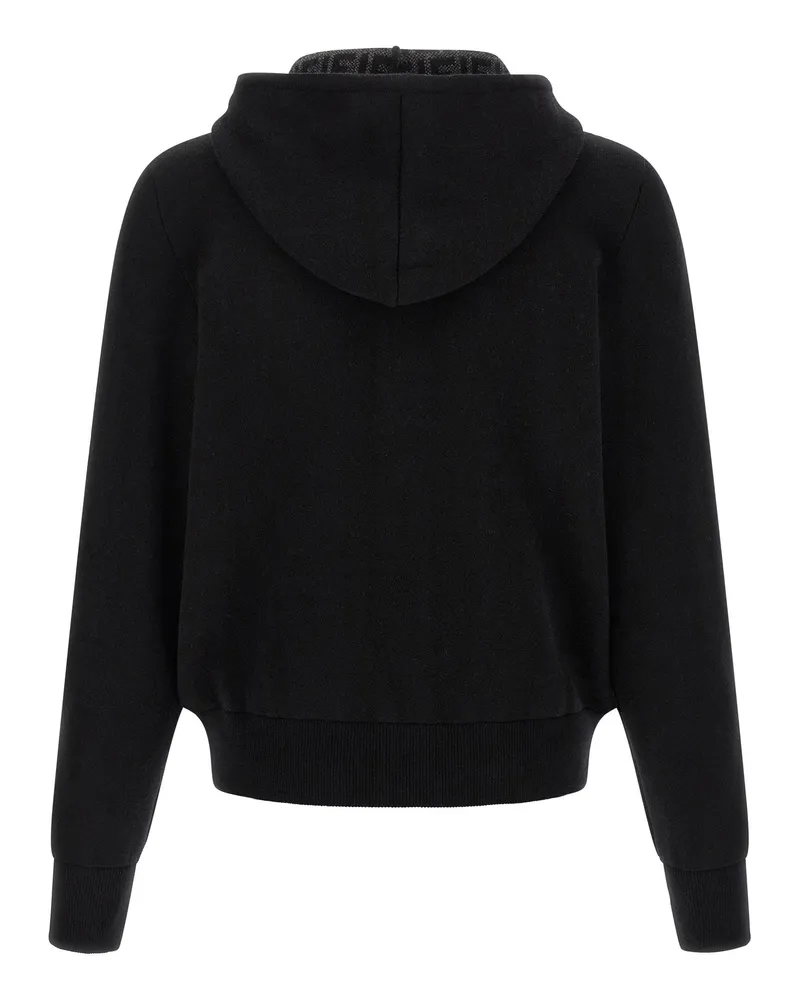 Fendi Pure Cashmere Hoodie — Black Black