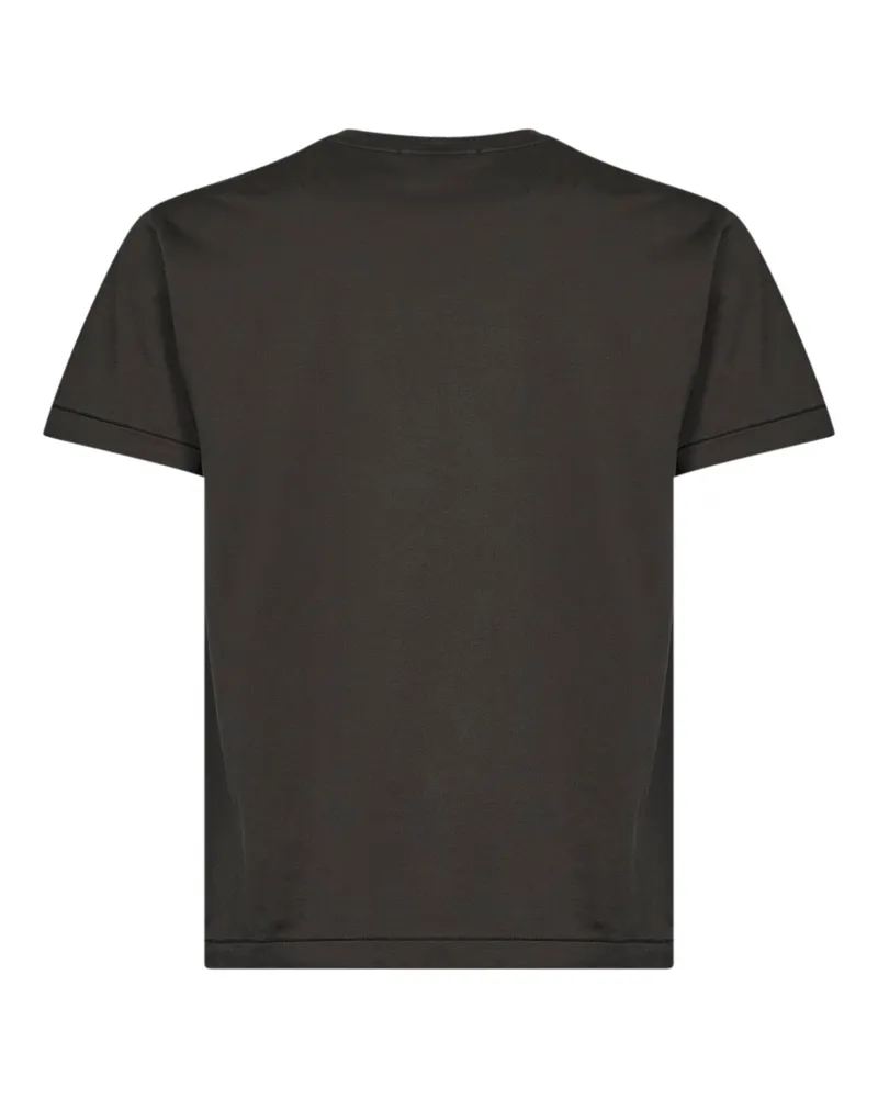 Stone Island Men's T-Shirt Cotton Brown T-Shirts And Polos Brown