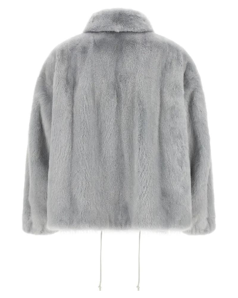 Simonetta Ravizza Linus Coat — Gray Gray