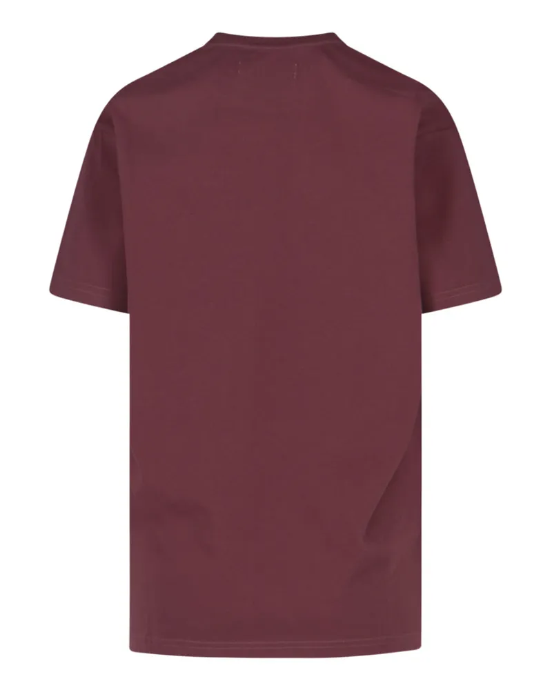 Vivienne Westwood Women T-Shirts And Polos Red Cotton Burgundy