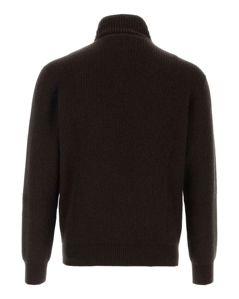 Brioni Cashmere Sweater — Brown Brown