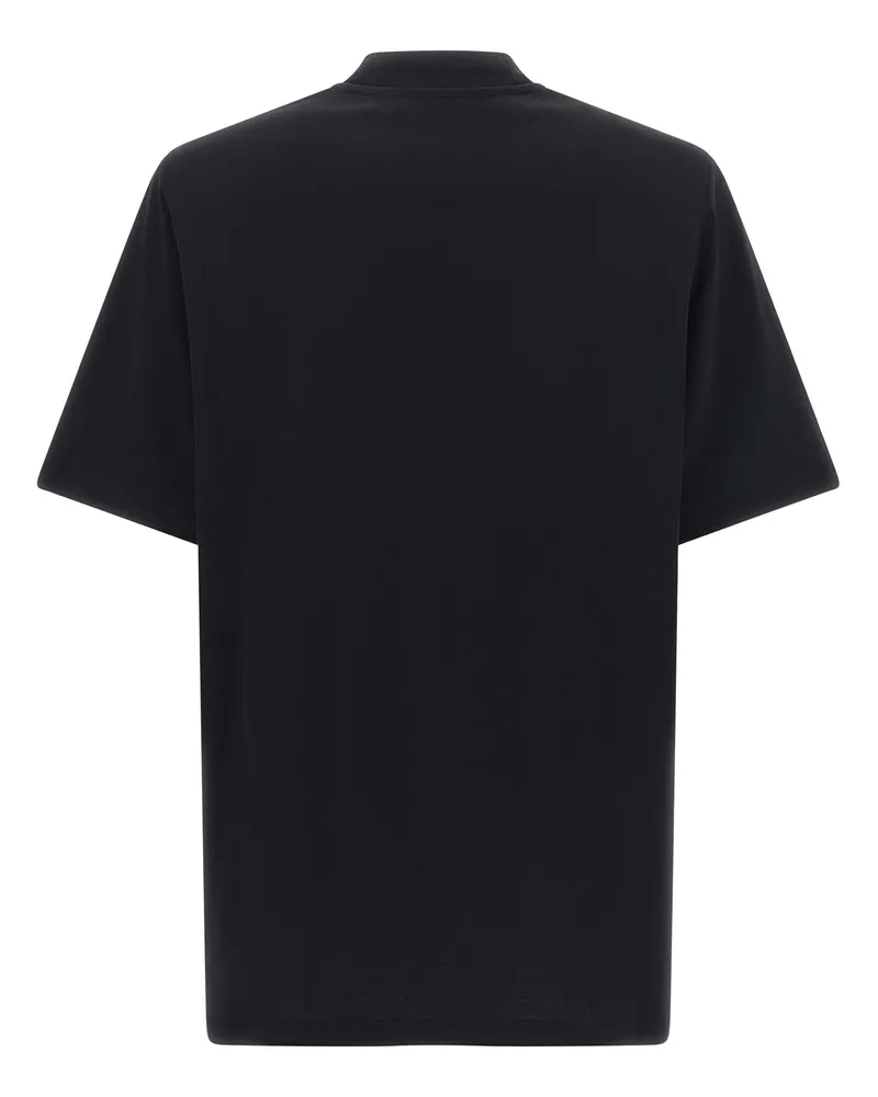 ATTICO Women's Black Cotton T-Shirt Black