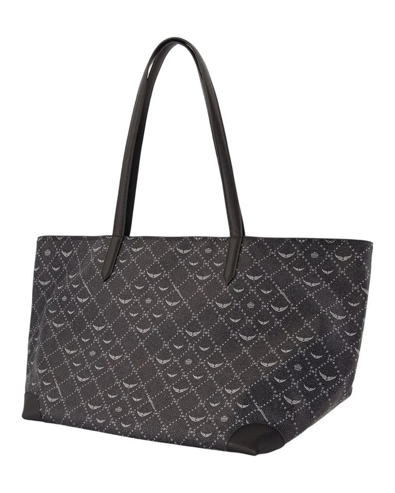 Zadig & Voltaire Women's Z Xl Monogram Tote Bag -  Synthetic Black Totes-Shopping-Bags Black