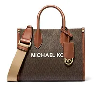Women's Crossbody Bag Brown 89.coated Canvas - Crossbody-Bags