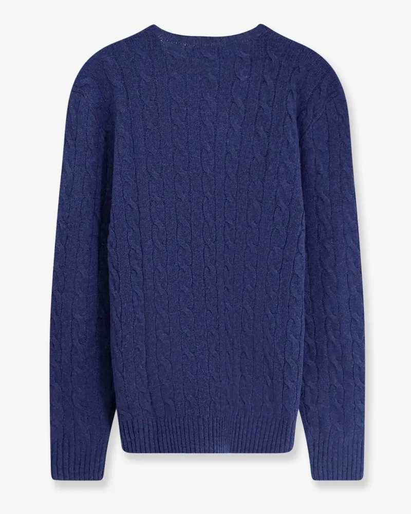 Ralph Lauren Men's Wool And Cashmere Sweater Blue Blue