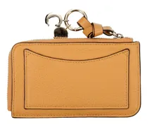 Women's Orange Leather Wallet