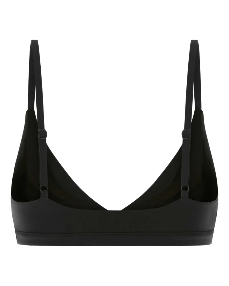 032c Triangle Bralette — Black Black