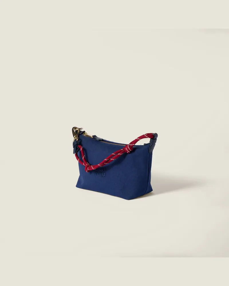 Miu Miu Unisex Miu Bag H26 Bleu Navy