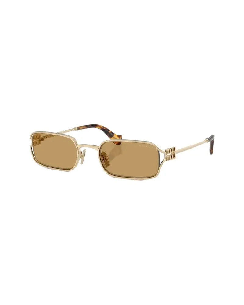 Miu Miu MUC50S Sunglasses — Gold Gold
