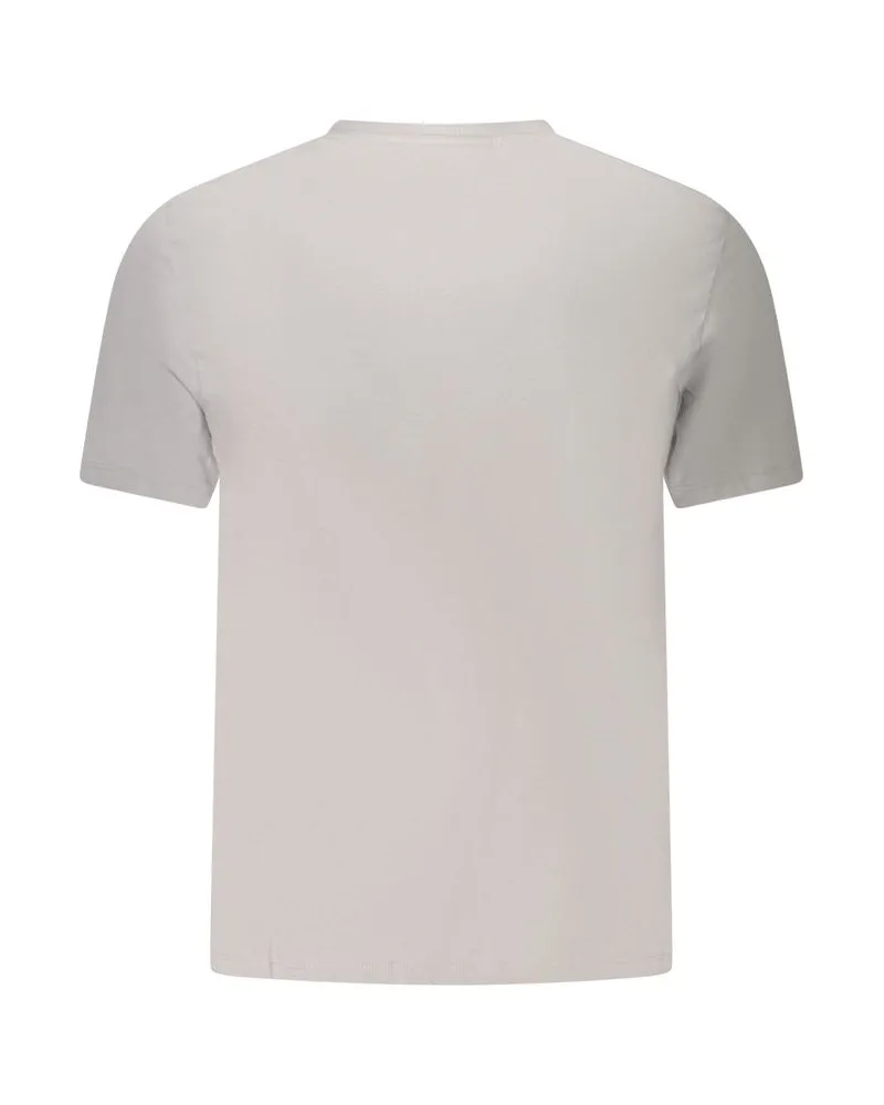Calvin Klein Cotton Crew Neck T-Shirt — Grey Grey