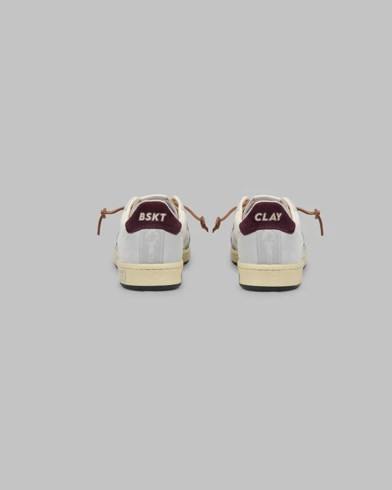 Premiata BSKT Clay Sneakers — Ivory Ivory
