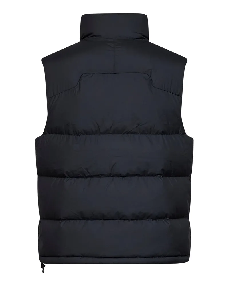 Ralph Lauren Men's Padded Vest The Gorham Black Recycled Polyester & Down Jackets Black