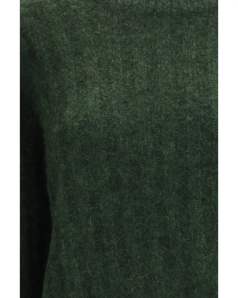 ALLUDE Women's Crewneck Sweater Cashmere And Silk Black Black
