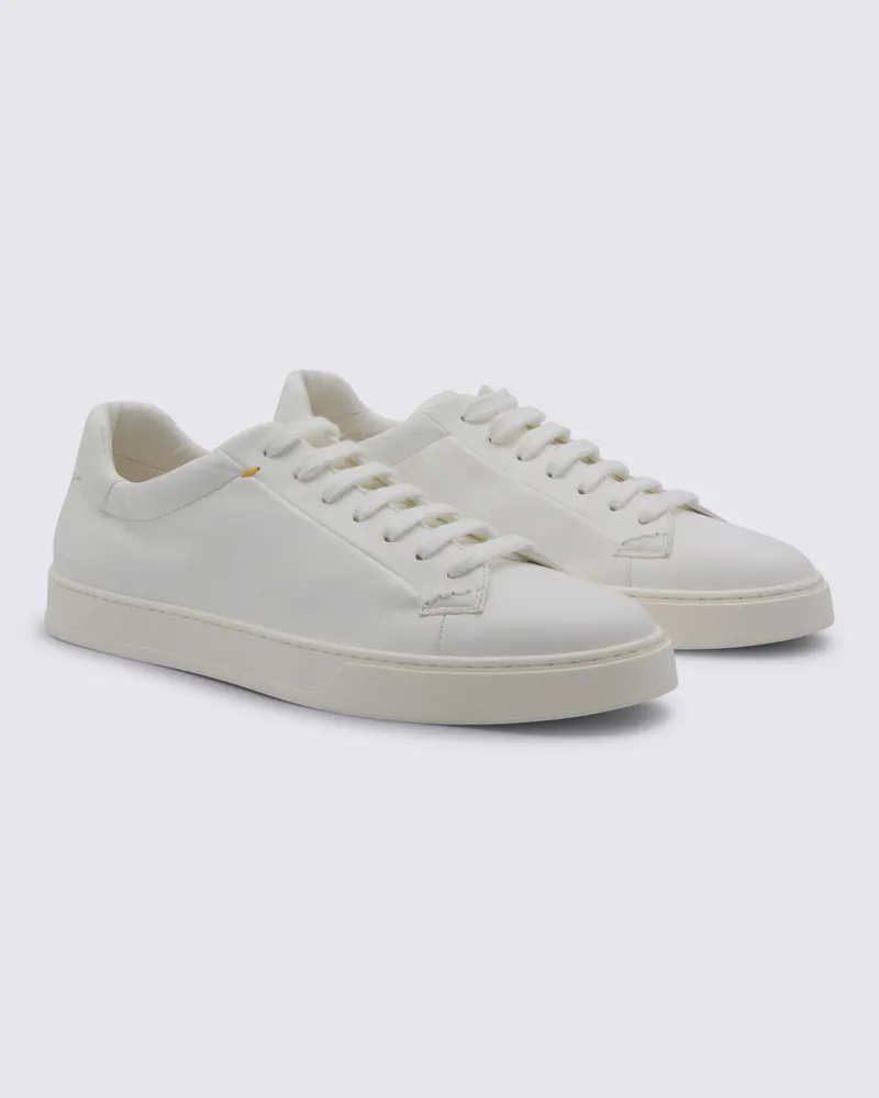 Doucal´s Men's Sneakers Panna _cover Le Sole El White