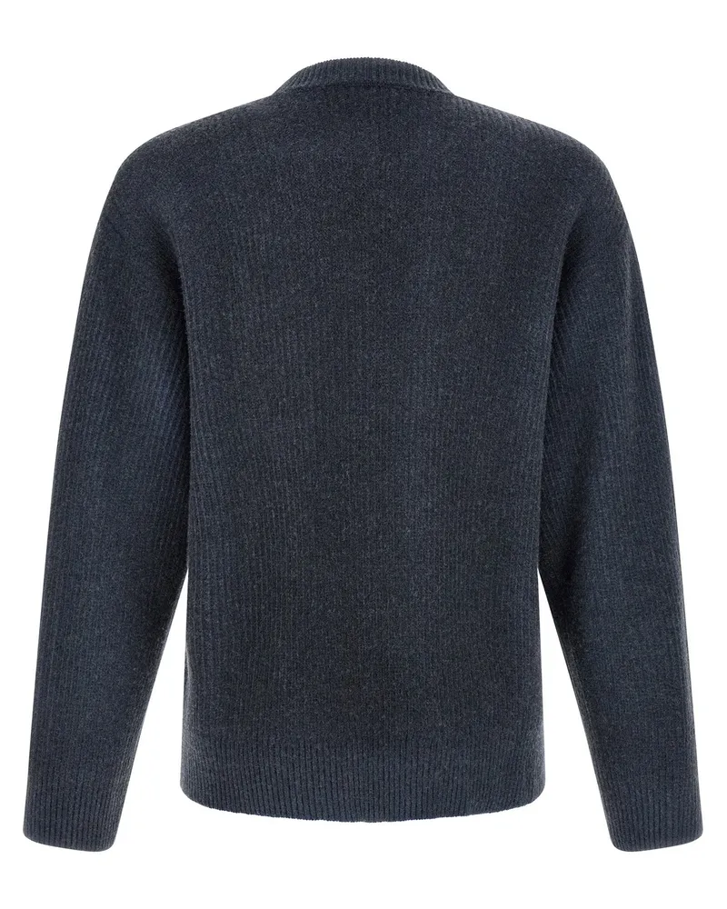 Diesel K-Pickler Sweater — Charcoal Charcoal