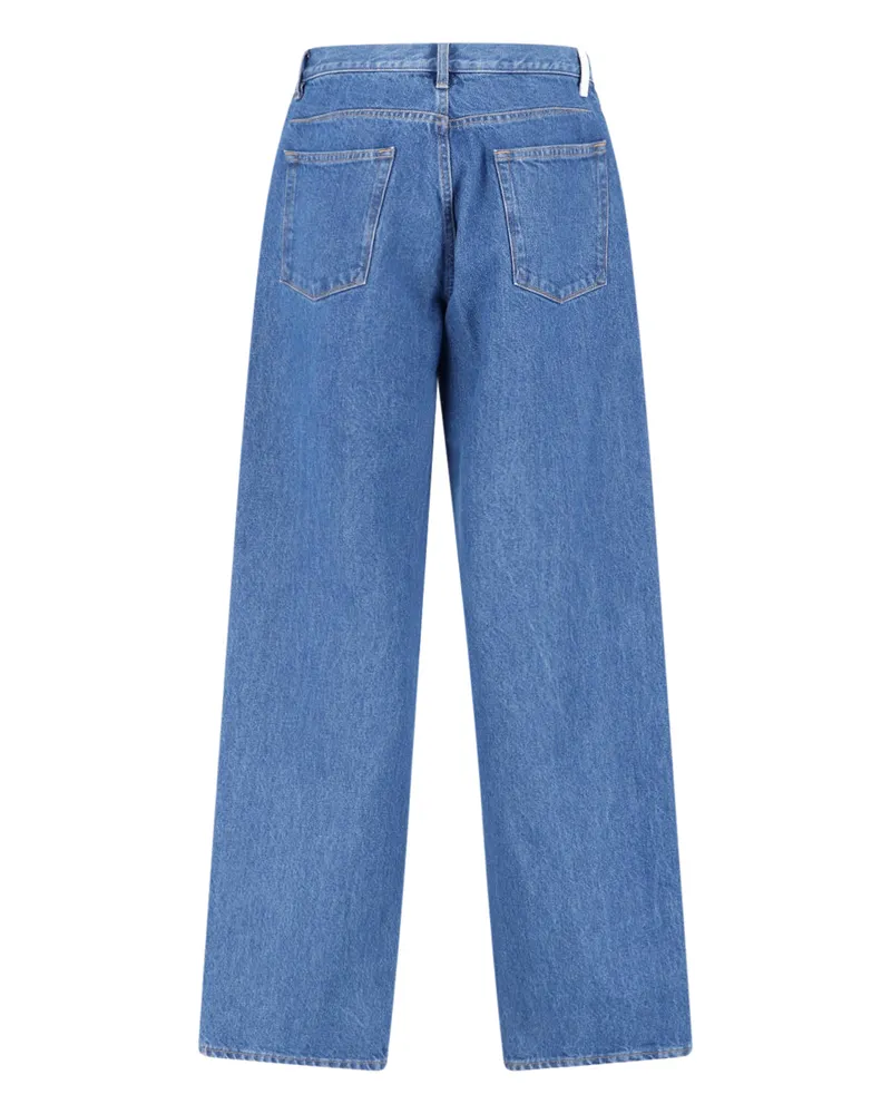 Jil Sander Men's Jeans Blue Cotton Blue