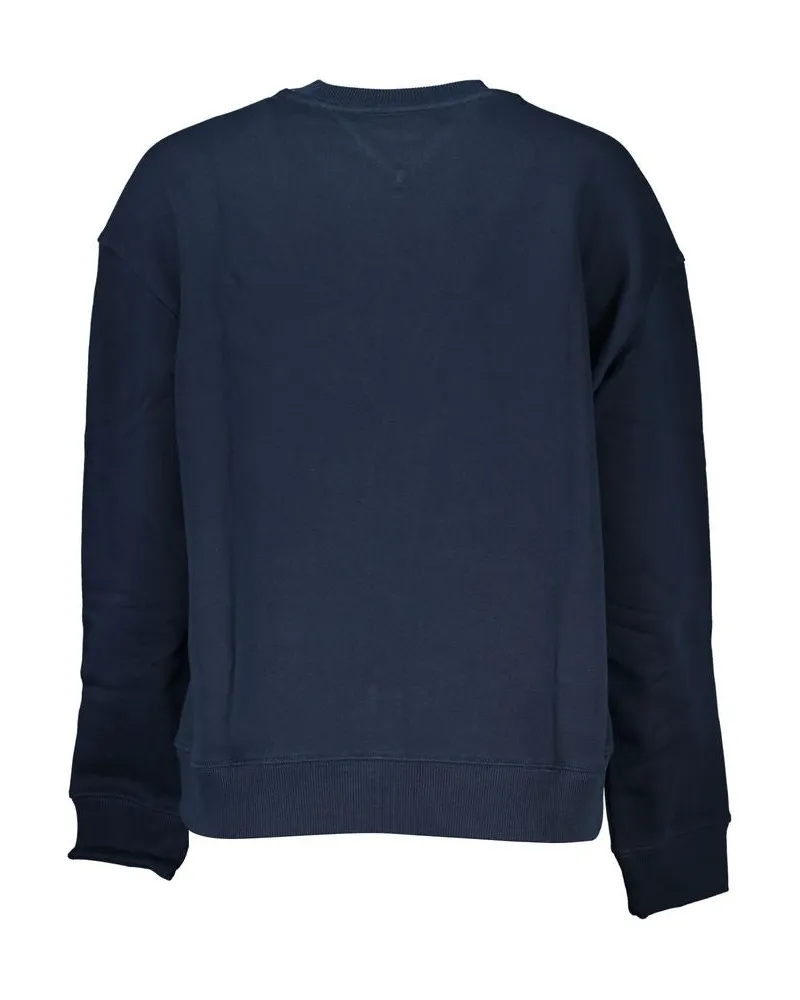 Tommy Hilfiger Logo-Appliqué Cotton Sweatshirt — Navy Navy