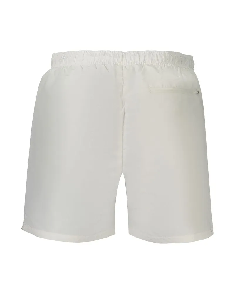 Calvin Klein Recycled Polyester Swim Shorts — White White