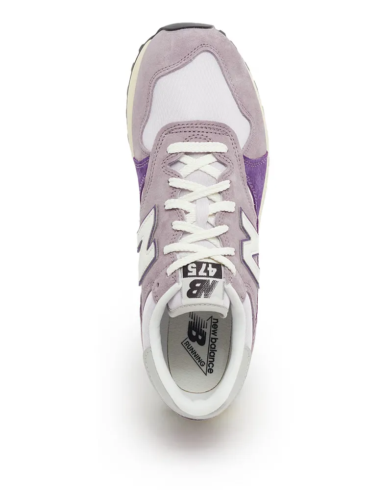 New Balance Suede and Mesh Sneaker — Multicolor Multicolor