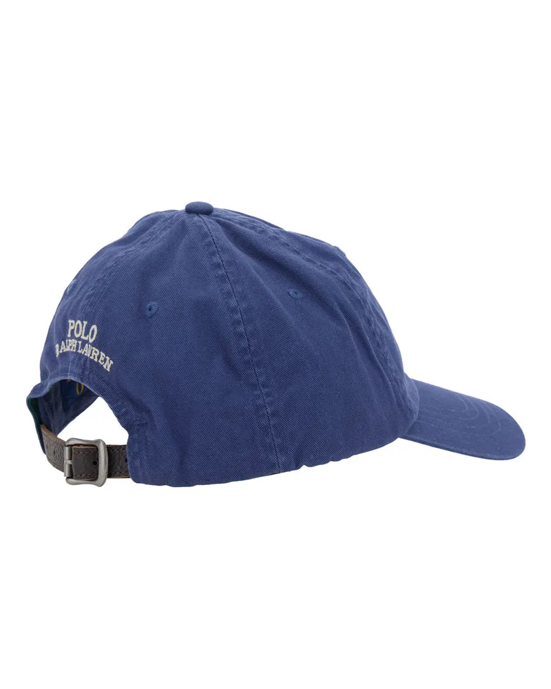 Ralph Lauren Men's Baseball Cap Blue Cotton Hat Blue