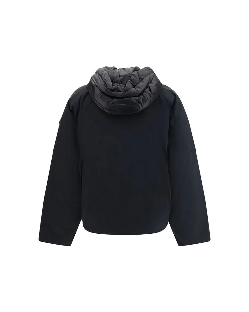 Moose Knuckles Women Black Nylon Bomber Clothing Black