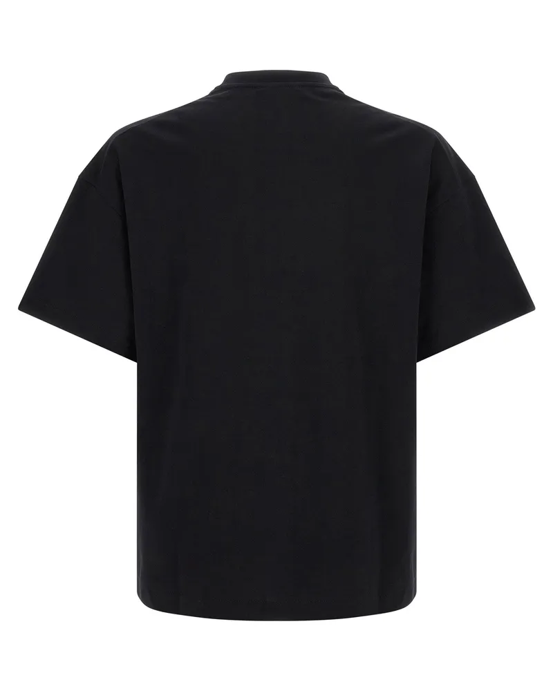 Jil Sander Logo Print T-Shirt — Black Black