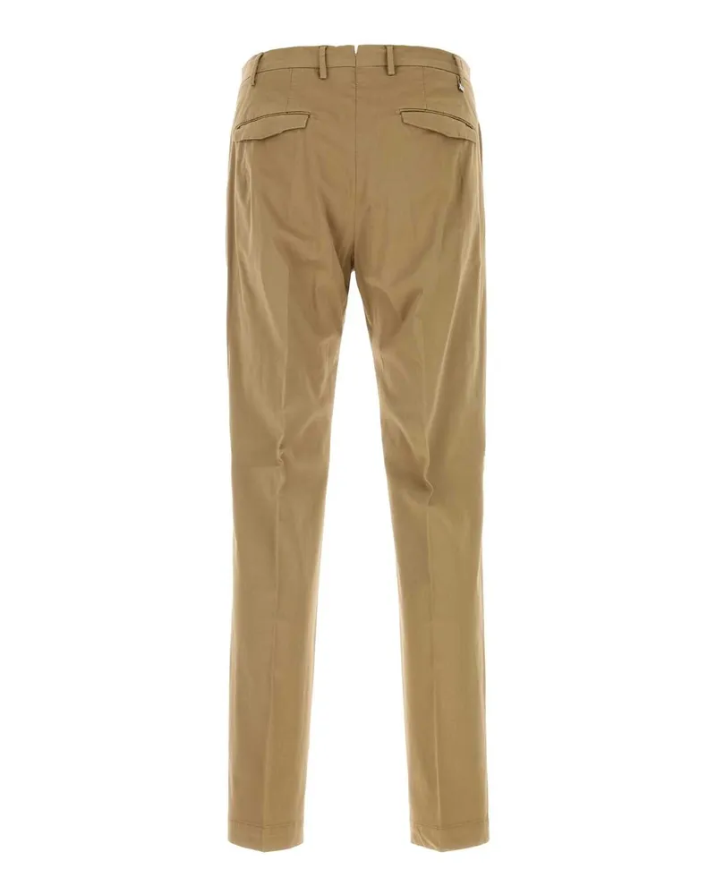 PT TORINO Men's Beige Stretch Cotton Pant Y139 Exterior: Elastane Pantaloni Beige