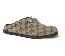 Women's Beige Rubber Mules
