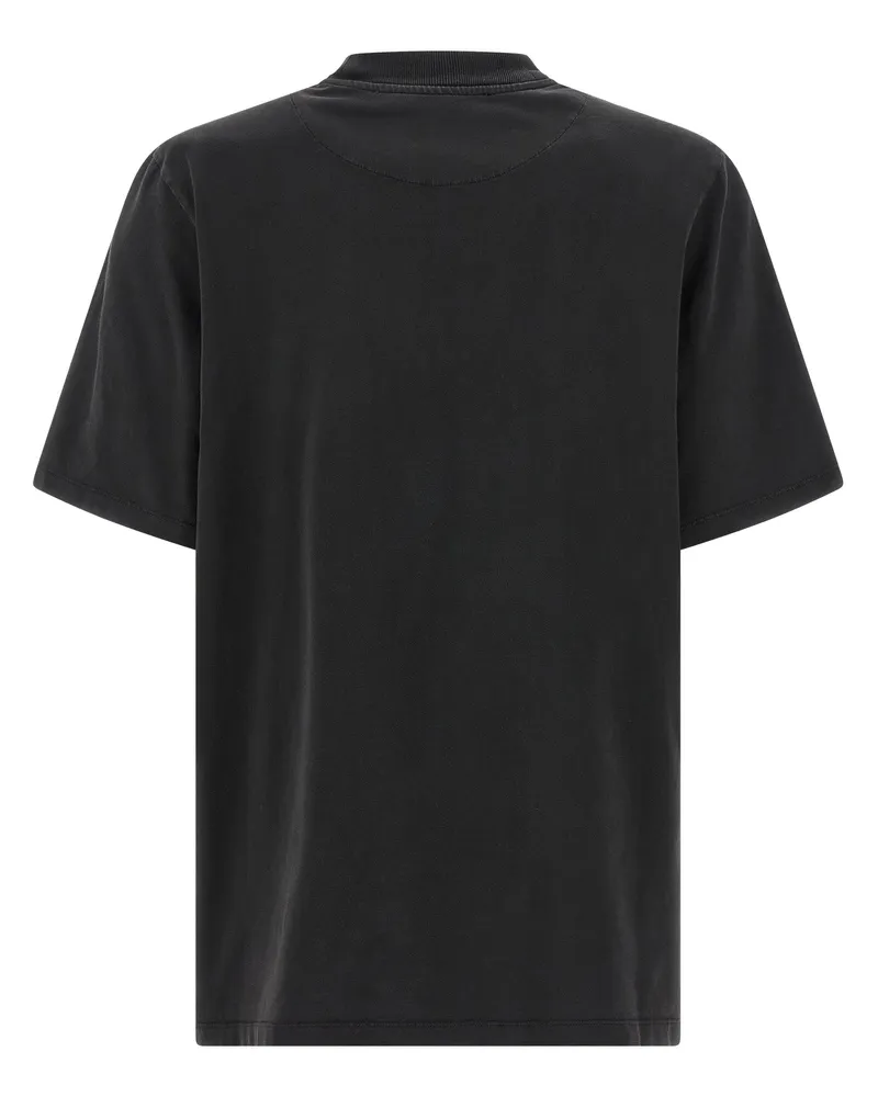 ATTICO Women's Black Cotton T-Shirt Black