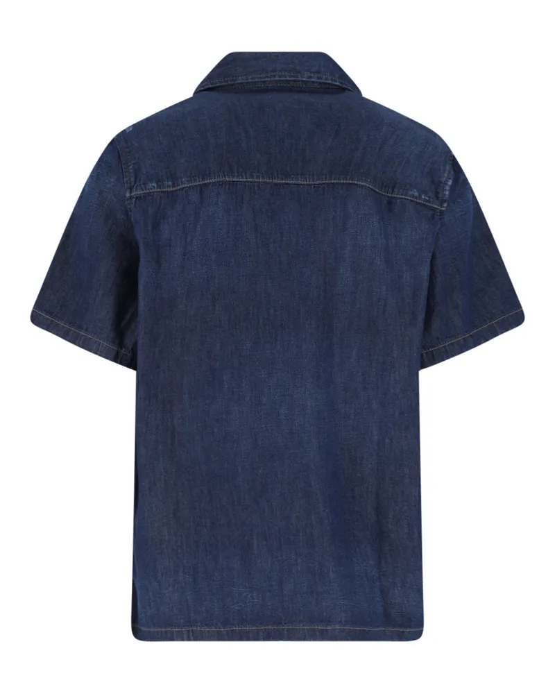 Diesel Men's Shirts Blue Cotton Blue