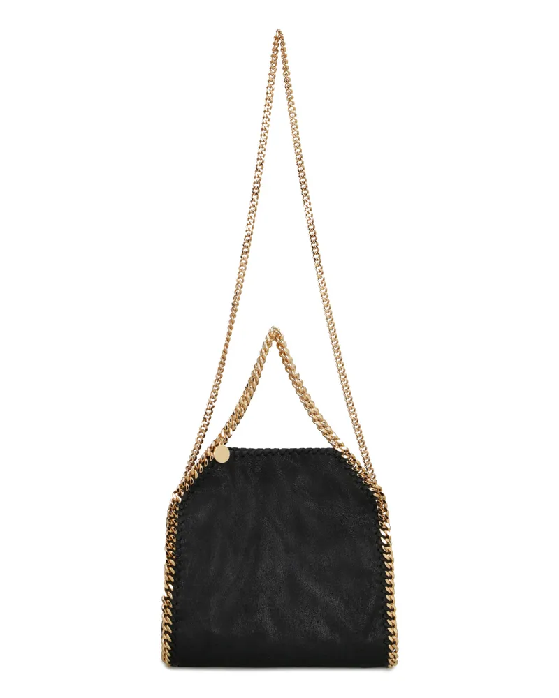 Stella McCartney Women's Mini Tote Falabella Black Polyester Bags Black
