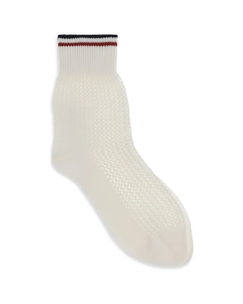 Brunello Cucinelli Women's White Cotton Socks Clothing White