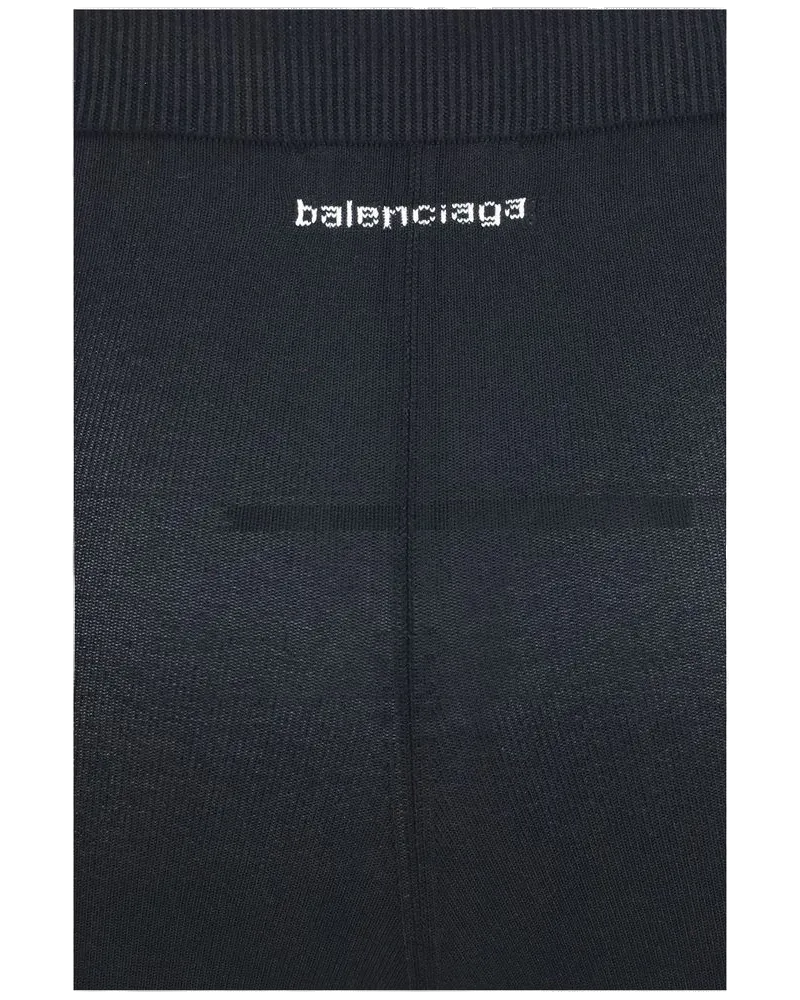 Balenciaga Viscose Leggings — Black Black