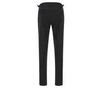 Tailored Wool Trousers — Anthracite