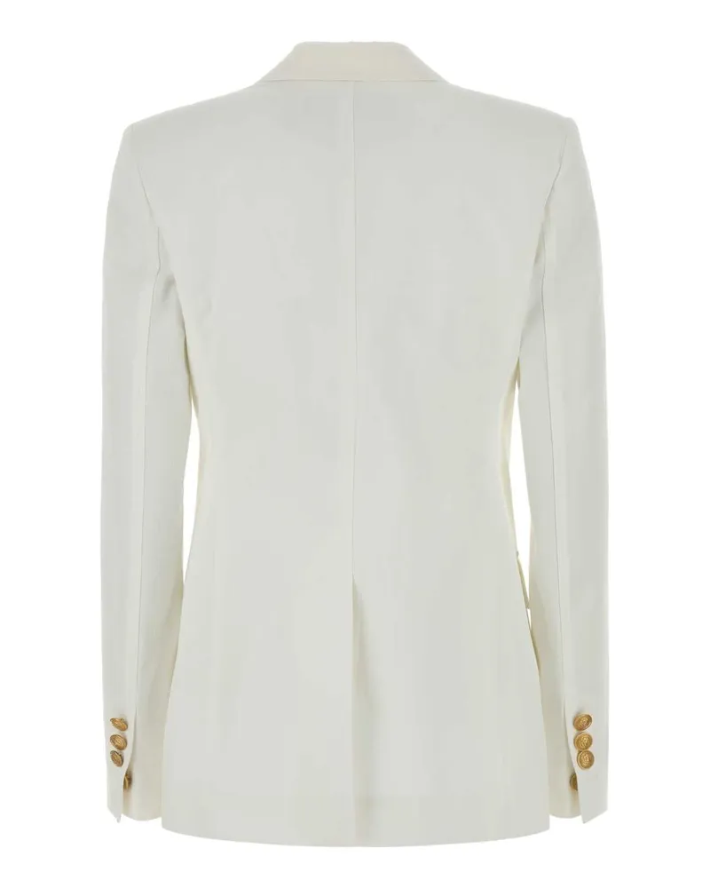 Dsquared2 Women's Jacket Blazer White Cotton Blazers White