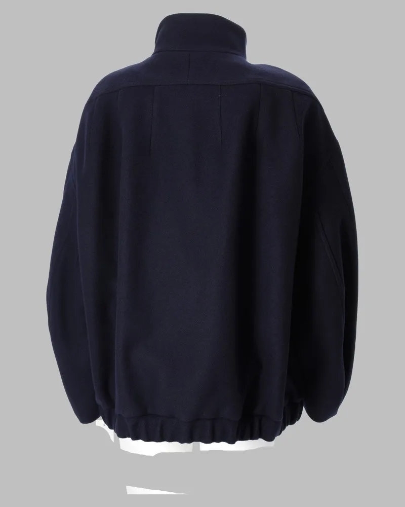Dries van Noten Voles Jacket — Blue Blue